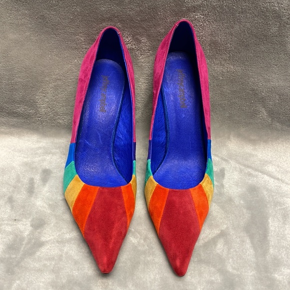 Jeffrey Campbell Marveil Pointed Toe Pump Size 7.5 - Picture 4 of 7